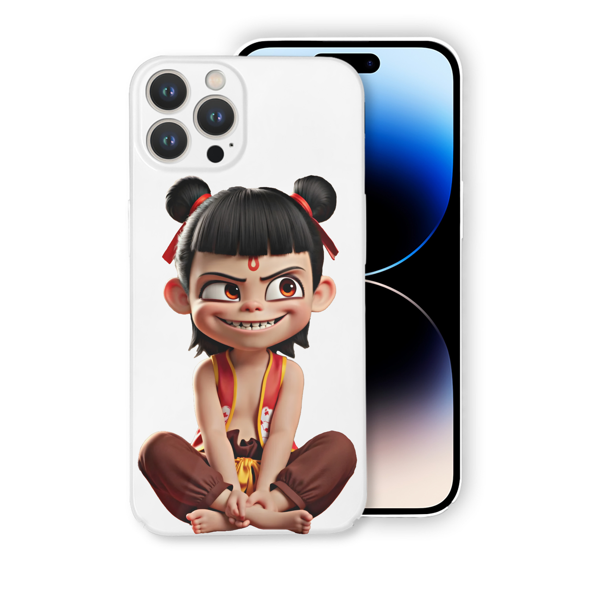 （画像用） Ne Zha 2 ナタ 魔童の大暴れ 【iPhone 14シリーズ対応】ハードケース